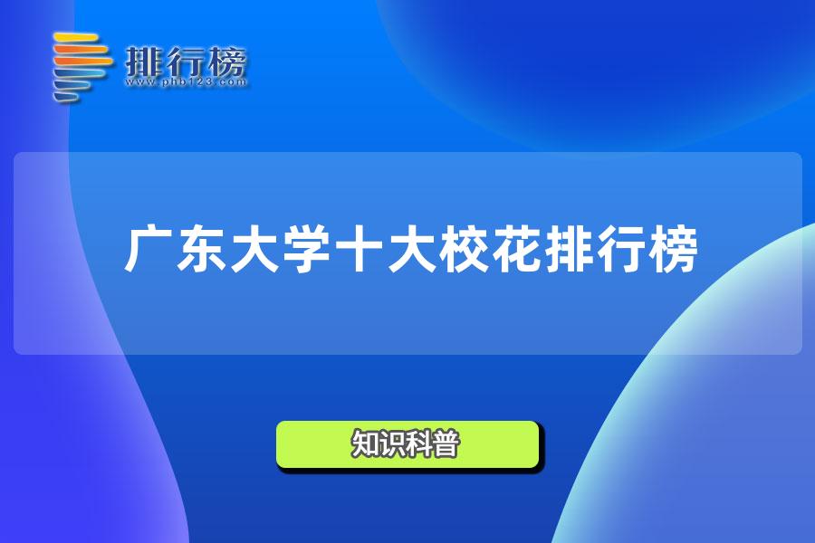 2014广东大学十大校花排行榜